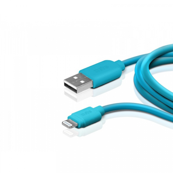 Купить Зарядный кабель Ligthning to USB 2.0, 1м light blue