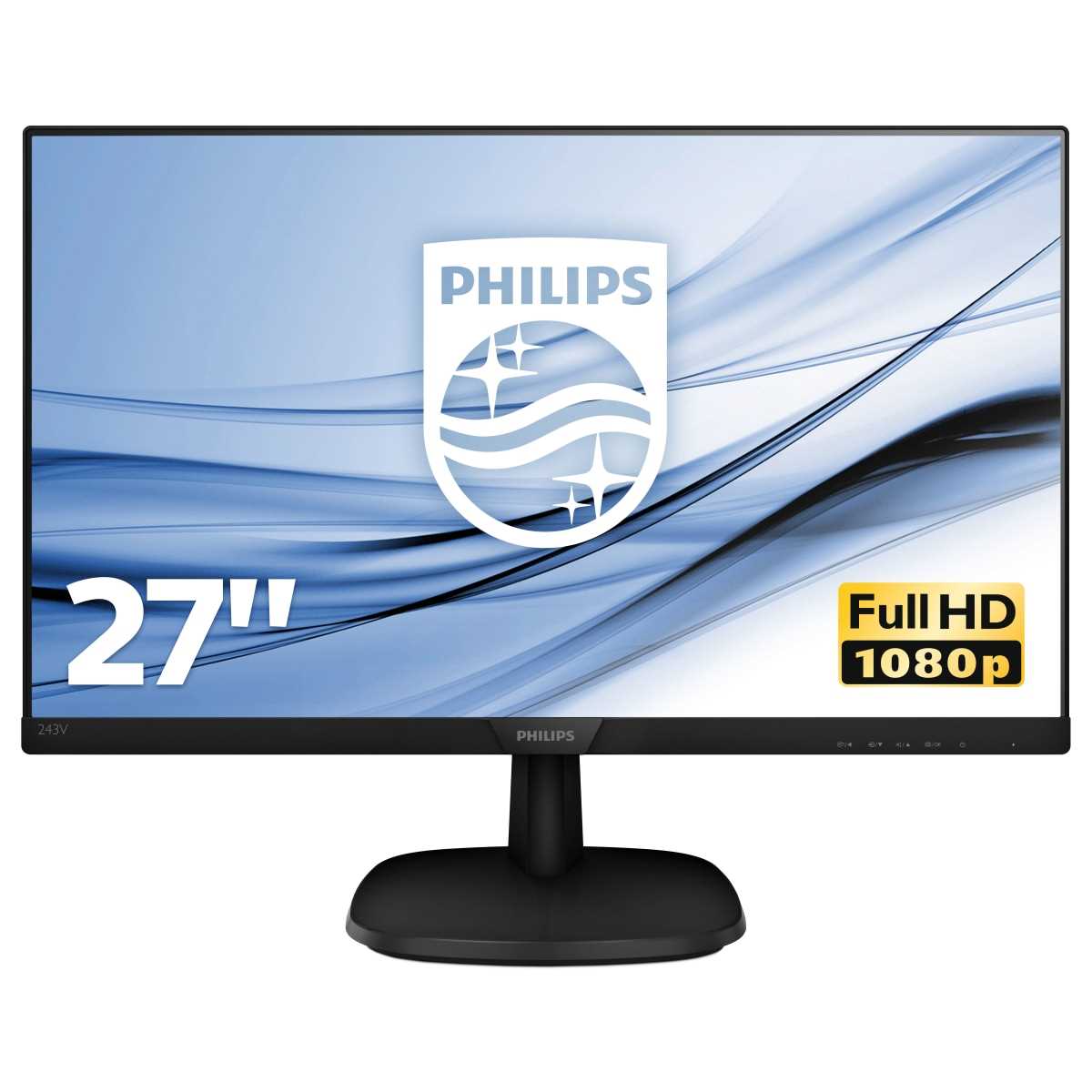 Купить Монитор LCD 27'' 16:9 1920х1080(FHD) IPS, nonGLARE, 250cd/m2, H178°/V178°, 1000:1, 10M:1, 16.7M, 4 ms, VGA, HDMI, DP, Tilt, Speakers, Audio out, Black