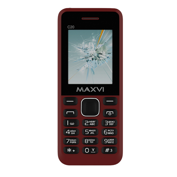 Купить Мобильный телефон Телефон Maxvi C20 wine red