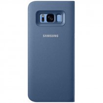 Купить Чехол-книжка Samsung EF-NG955PLEGRU LED View Cover для Galaxy S8 Plus, голубой (EF-NG955PLEGRU)