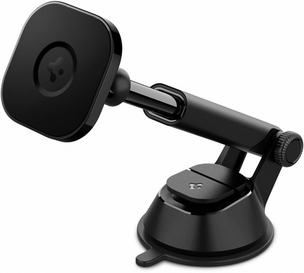 Купить Автомобильный держатель Spigen OneTap Magnetic Car Mount Dash MagSafe (ACP02618) для iPhone 12 (Black)