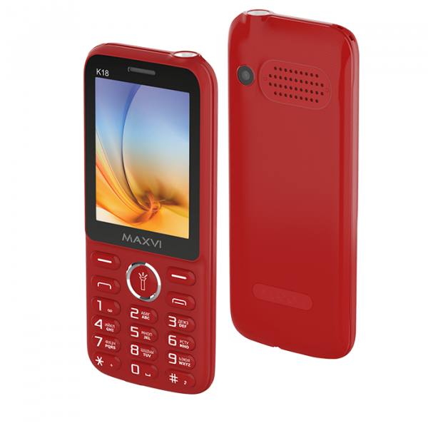 Мобильный телефон Maxvi K18 red