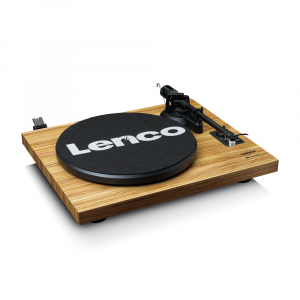 Виниловый проигрыватель Lenco LS-500OK c Bluetooth и комплект динамиков