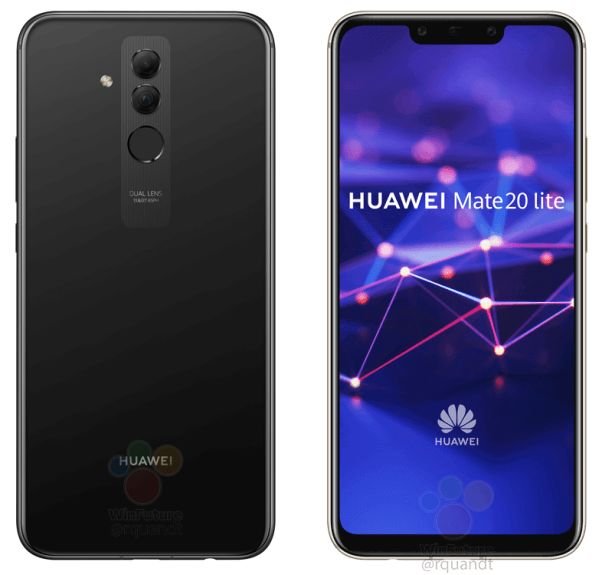 Mate 20 Lite: компания Huawei готовит к выпуску очередную новинку