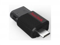 Купить Флеш-диск Флеш диск Sandisk USB3.0 16Gb Ultra Dual SDDD2-016G-G46 USB 3.0 черный