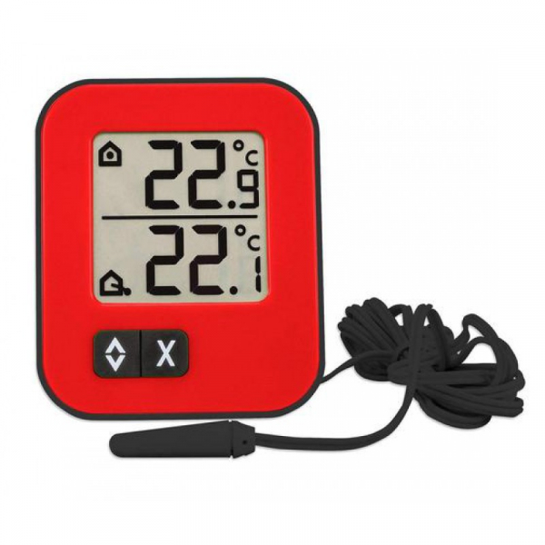 Купить Термометр электронный TFA 30.1043.05 красный