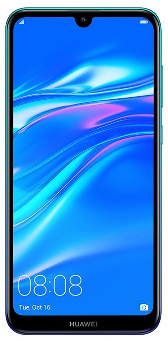 Купить Смартфон Huawei Y7 2019 Aura Blue