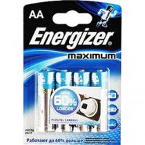 Купить Батарейки и аккумуляторы Батарея Energizer Maximum LR6/E91 (АА) 4 шт