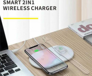 Купить БЗУ Baseus Smart 2in1 Wireless Charger White