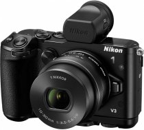 Купить Цифровая фотокамера Nikon 1V3 Kit (DF-N1000 + Рукоятка (GR-N1010) + VR 10–30mm PD-ZOOM)