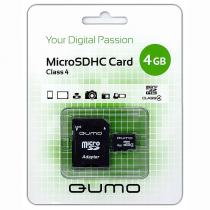 Купить Карта памяти MicroSD 4Gb Qumo SD Class 4