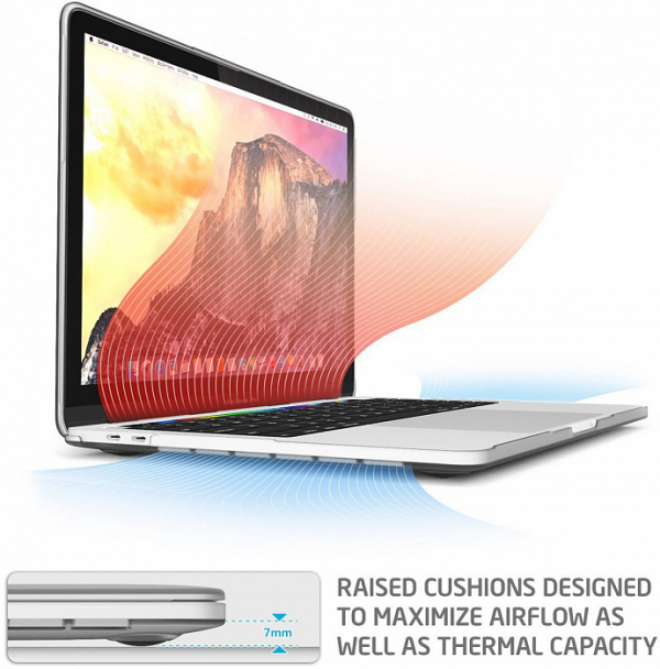 Купить Чехол-накладка i-Blason для Macbook Air 13 2018/2020 (Matte Clear) 1164251