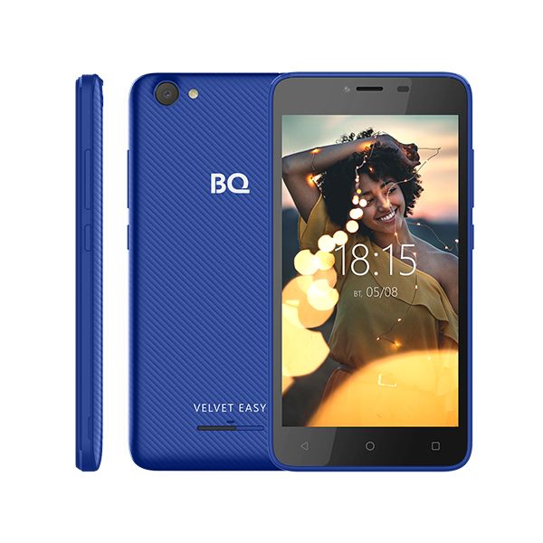 Купить Смартфон BQ 5000G Velvet Easy Blue