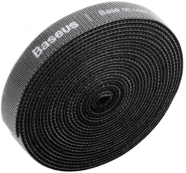 Купить Органайзер проводов Baseus Circle Velcro Straps 3m ACMGT-D01 (Black)