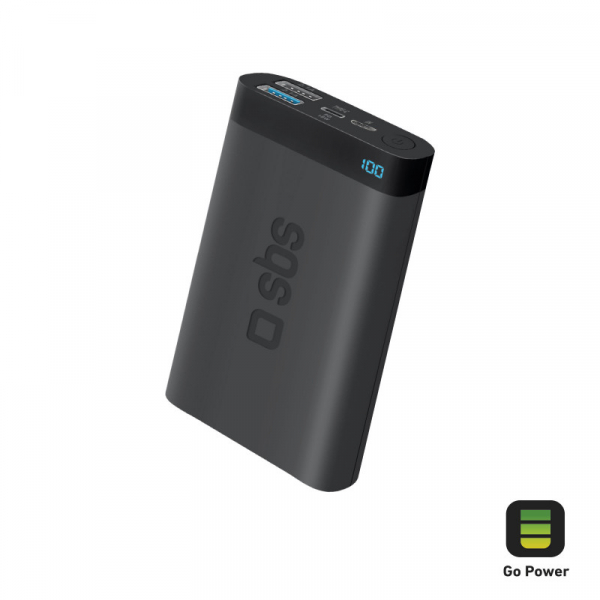 Купить SBS внешний аккумулятор 10.000 мАч, 2 USB 2,1 A black