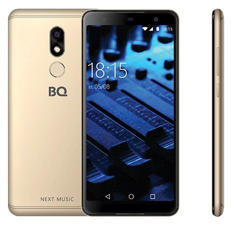 Купить Мобильный телефон BQ BQ-5707G Next Music Gold