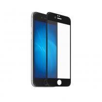 Купить Защитное стекло Закаленное стекло с цветной рамкой (fullscreen) для iPhone 7 Plus DF iColor-08 (black)