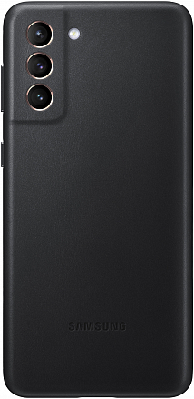Купить Чехол Samsung Leather Cover Samsung Galaxy S21+, черный (EF-VG996LBEGRU)
