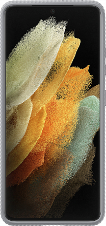 Купить Чехол-накладка Samsung Protective Standing Cover для Galaxy S21 Ultra, светло-серый (EF-RG998CJEGRU)