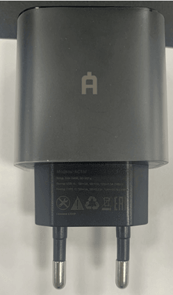 Купить Сетевое зарядное устройство Alteracs USB Type C AC18F Black