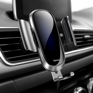 Купить Автодержатель Baseus Future Gravity Car Mount Silver