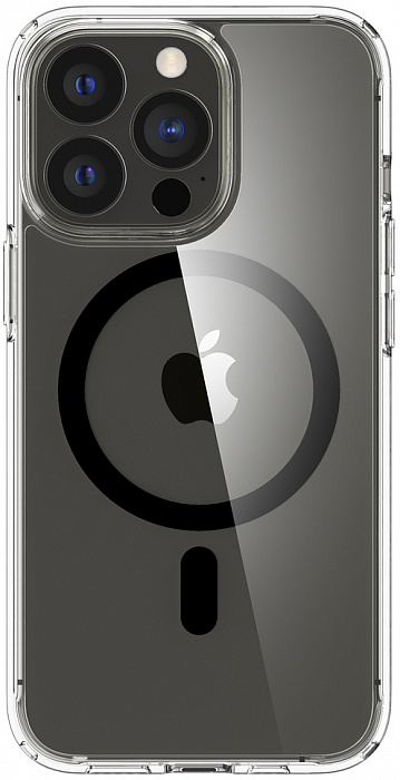 Купить Чехол Spigen Crystal Hybrid Mag (ACS03301) для iPhone 13 Pro (Black)