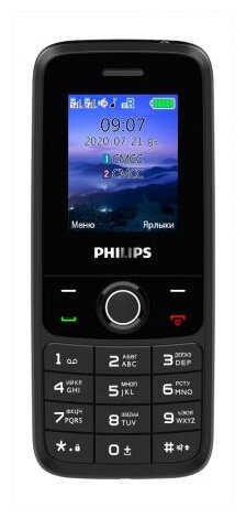 Купить Мобильный телефон Телефон Philips Xenium E117 Dark Grey
