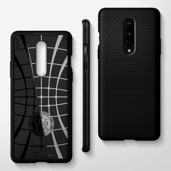 Купить Чехол Spigen Liquid Air (ACS00827) для OnePlus 8 (Black)