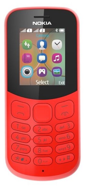 Купить Мобильный телефон Телефон Nokia 130 Dual sim (2017) Red