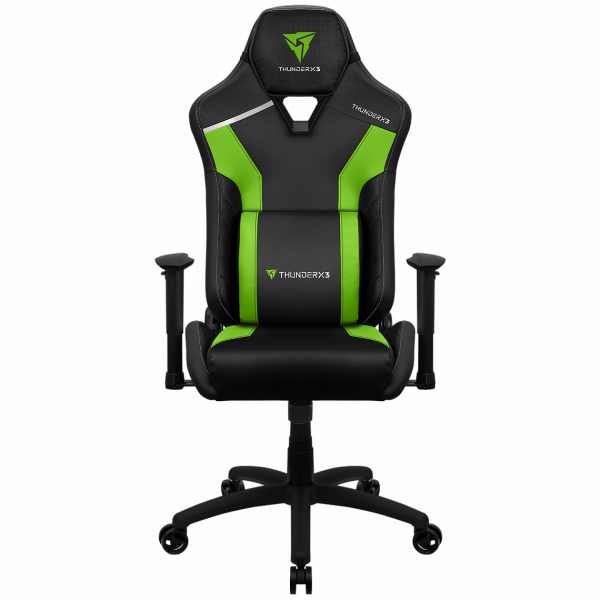 Кресло компьютерное игровое ThunderX3 TC3 MAX Neon Green
