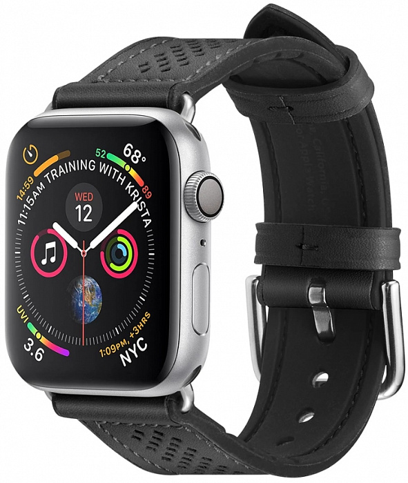 Купить Ремешок Spigen Retro Fit black - Apple Watch 44/42mm
