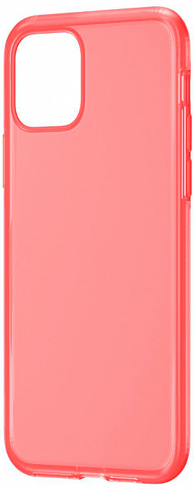 Купить Чехол Baseus Jelly Liquid Silica Gel (WIAPIPH65S-GD09) для iPhone 11 Pro Max (Transparent Red) 1077665