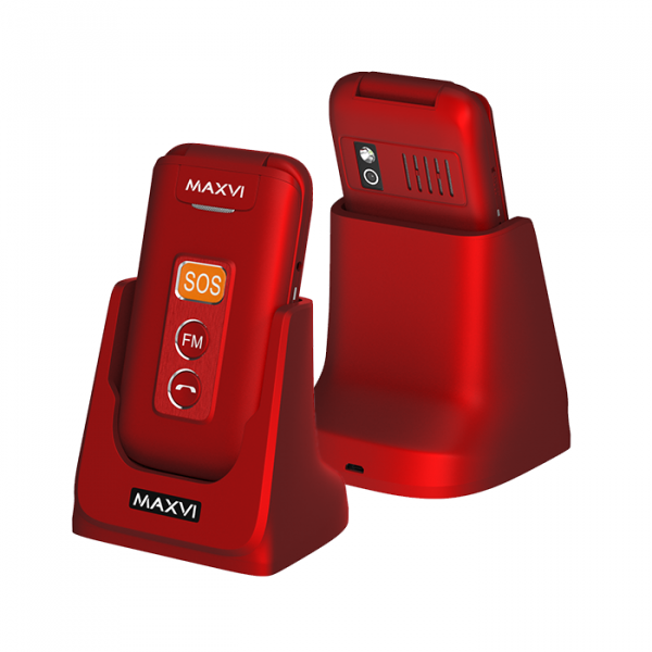 Купить Мобильный телефон Телефон Maxvi E5 red