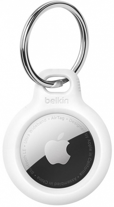 Купить Держатель с кольцом Belkin Secure Holder Key Ring (F8W973btWHT) для Apple AirTag (White) 1189585