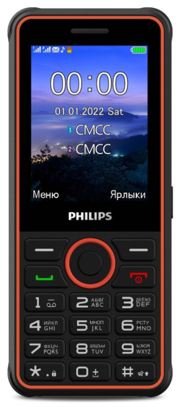 Купить Мобильный телефон Телефон Philips Xenium E2301, темно-серый