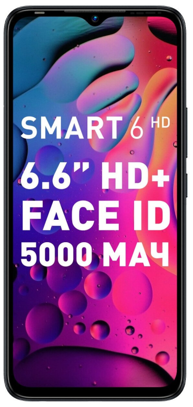 Купить Смартфон Infinix Smart 6 HD 2/32 ГБ, черный