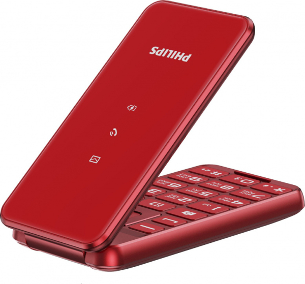 Купить Телефон Philips Xenium E2601, красный