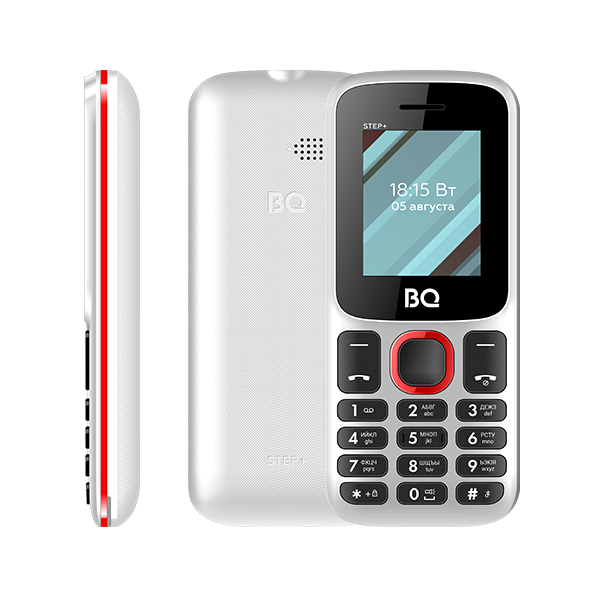 Купить Мобильный телефон BQ 1848 Step+ White+Red