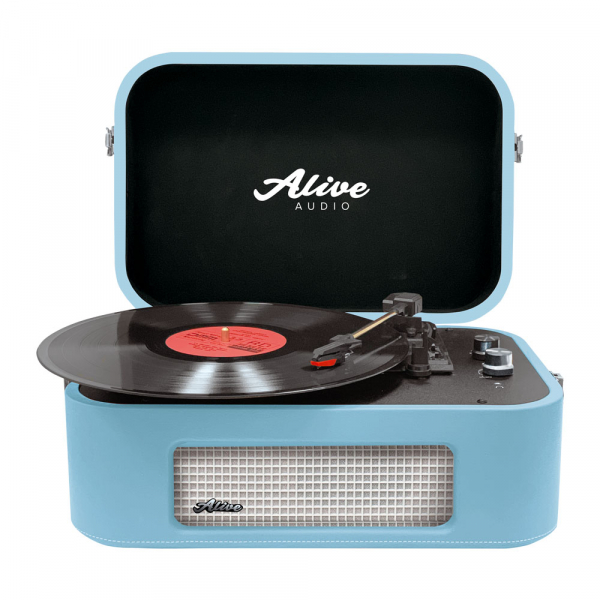 Купить Виниловый проигрыватель Alive Audio STORIES Turquoise c Bluetooth (AASTR06ts)