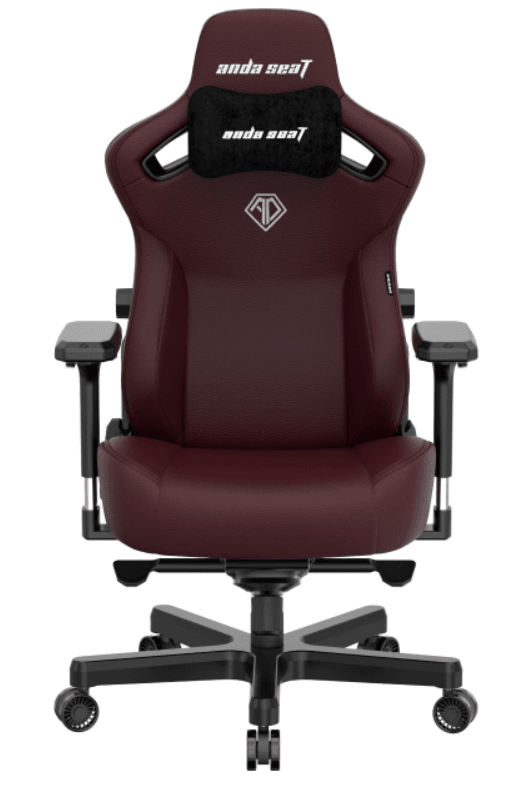 Купить Кресло игровое Anda Seat Kaiser Frontier, цвет бордовый, размер M (90кг), материал ПВХ (модель AD12)