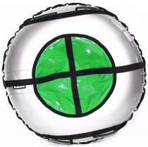 Купить Тюбинг Hubster Ринг Plus серый-зеленый 90 см
