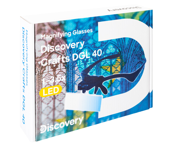 Купить Лупа-очки Discovery Crafts DGL 40